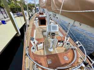 cockpit, Cherubini, sailboat for sale