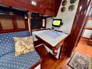 navigation station, Cherubini, sailboat for sale