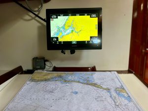 navigation station, Cherubini, sailboat for sale