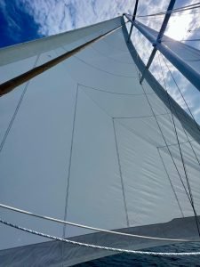 underway, Cherubini, sailboat for sale