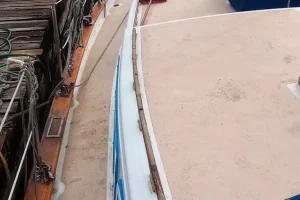 deck, Downeast 38 Cutter, sailboat for sale