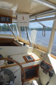 cockpit, Witness 35, catamaran for sale