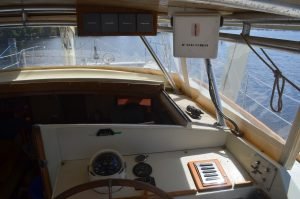 cockpit, Witness 35, catamaran for sale