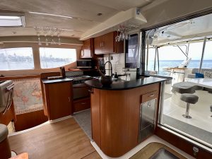salon, Leopard 46, catamaran for sale
