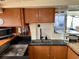 interior, Leopard 46, catamaran for sale