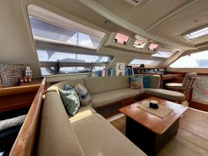 salon, Leopard 46, catamaran for sale