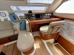 navigation station, Leopard 46, catamaran for sale