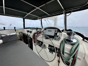 deck, Leopard 46, catamaran for sale