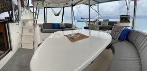 cockpit, Leopard 46, catamaran for sale