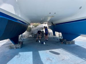 boatyard, Lagoon 380, catamaran for sale