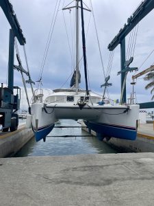 boatyard, Lagoon 380, catamaran for sale