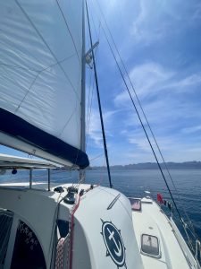 deck, Lagoon 380, catamaran for sale