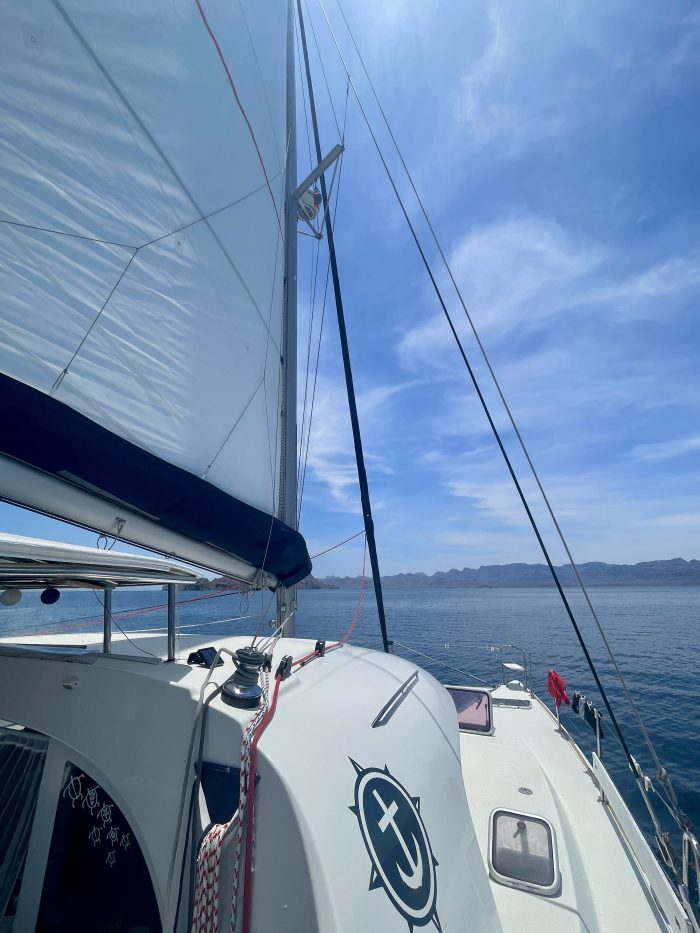 deck, Lagoon 380, catamaran for sale