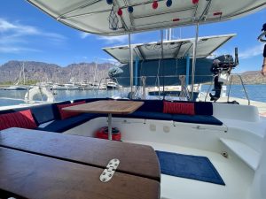 cockpit, Lagoon 380, catamaran for sale