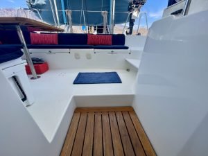 deck, Lagoon 380, catamaran for sale