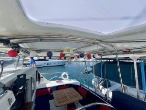 cockpit, Lagoon 380, catamaran for sale
