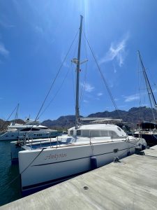exterior, Lagoon 380, catamaran for sale