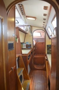 interior, Witness 35, catamaran for sale