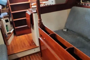 interior, Downeast 38 Cutter, sailboat for sale