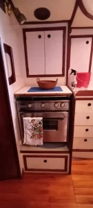 interior, Nautilus 40 Pilothouse, sailboat for sale