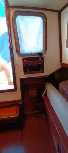 interior, Nautilus 40 Pilothouse, sailboat for sale