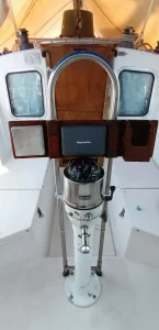 helm, Nautilus 40 Pilothouse, sailboat for sale
