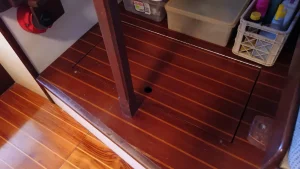 interior, Nautilus 40 Pilothouse, sailboat for sale
