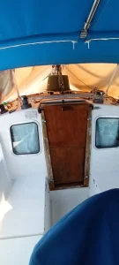 cockpit, Nautilus 40 Pilothouse, sailboat for sale