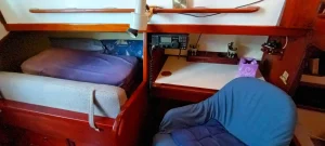 navigation station, Nautilus 40 Pilothouse, sailboat for sale