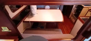 navigation station, Nautilus 40 Pilothouse, sailboat for sale