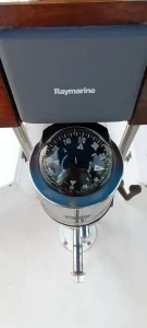 helm, Nautilus 40 Pilothouse, sailboat for sale