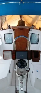 helm, Nautilus 40 Pilothouse, sailboat for sale