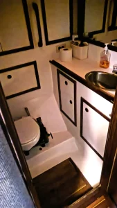 bath, Nautilus 40 Pilothouse, sailboat for sale