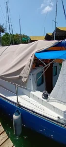 cockpit, Nautilus 40 Pilothouse, sailboat for sale