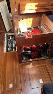 mechanical, Passport 40, sailboat for sale