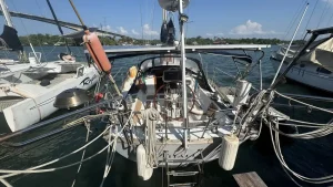 helm, Passport 40, sailboat for sale
