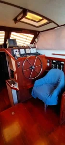 navigation station, Nautilus 40 Pilothouse, sailboat for sale
