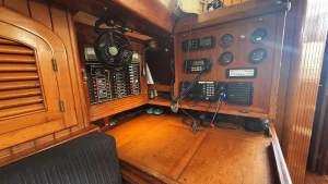 navigation station, Passport 40, sailboat for sale