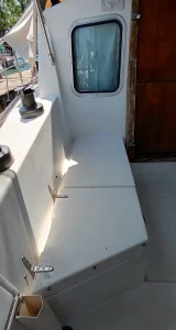 cockpit, Nautilus 40 Pilothouse, sailboat for sale