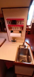 interior, Nautilus 40 Pilothouse, sailboat for sale