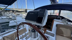 helm, Passport 40, sailboat for sale