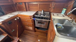 interior, Passport 40, sailboat for sale