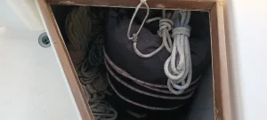 deck, Nautilus 40 Pilothouse, sailboat for sale