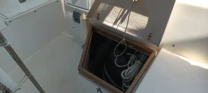 deck, Nautilus 40 Pilothouse, sailboat for sale