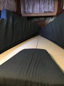 bed, Nautilus 40 Pilothouse, sailboat for sale