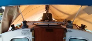 cockpit, Nautilus 40 Pilothouse, sailboat for sale