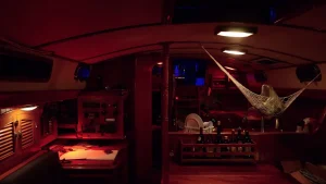 navigation station, Passport 40, sailboat for sale