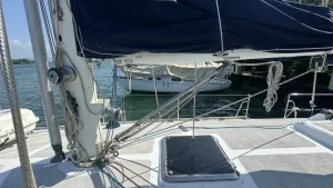 deck, Passport 40, sailboat for sale