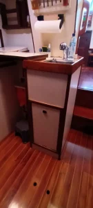 interior, Nautilus 40 Pilothouse, sailboat for sale