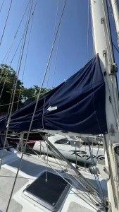 deck, Passport 40, sailboat for sale